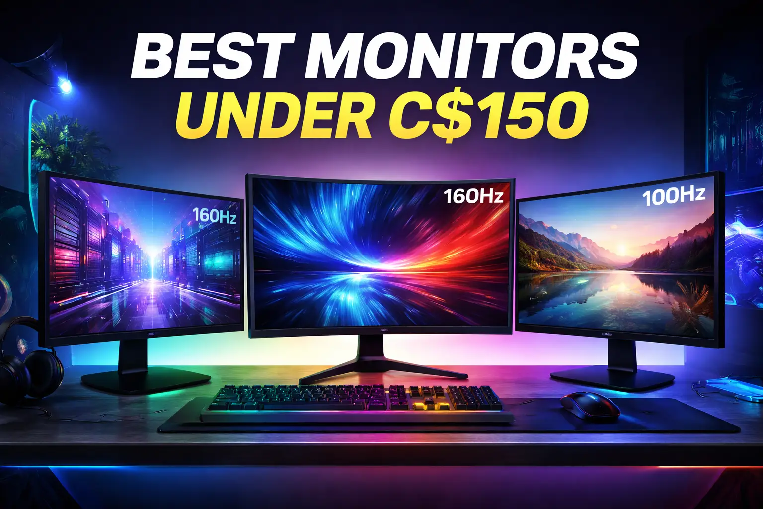 best budget monitors for gaming