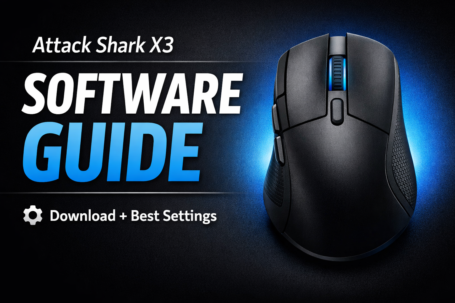 attack shark x3 software