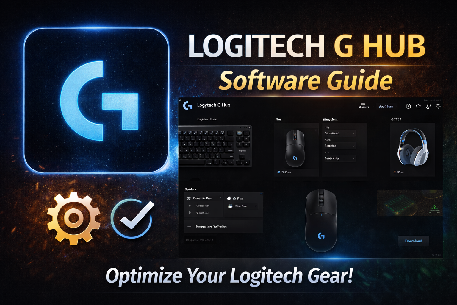 Logitech G hub / Logitech software guide