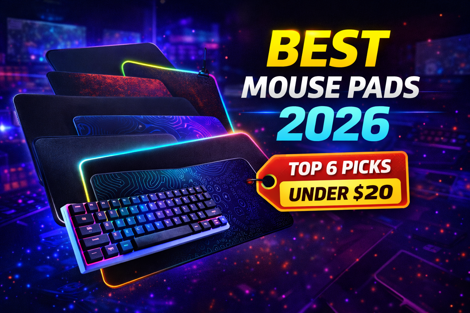 Best Mouse Pads 2026: 6 Great Options Under $20 Best Mouse Pads 2026: 6 Great Options Under $20
