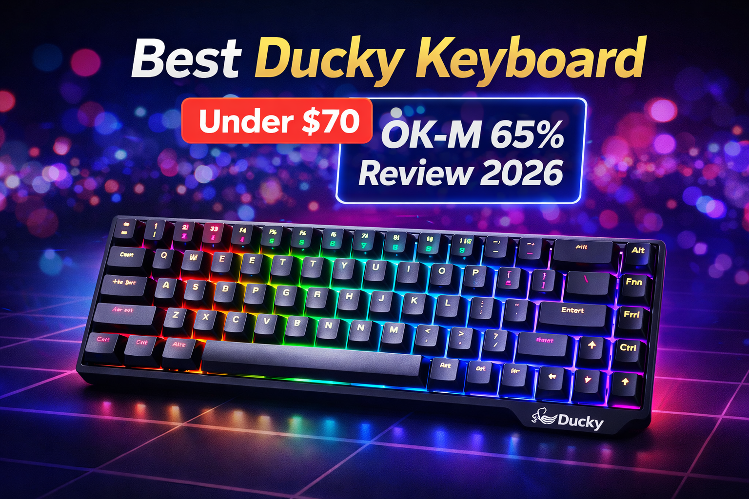 Best Ducky Keyboard Under $70: OK-M 65% Review 2026