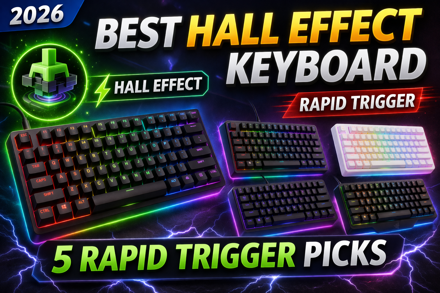 Best Hall Effect Keyboard 2026: 5 Rapid Trigger Picks