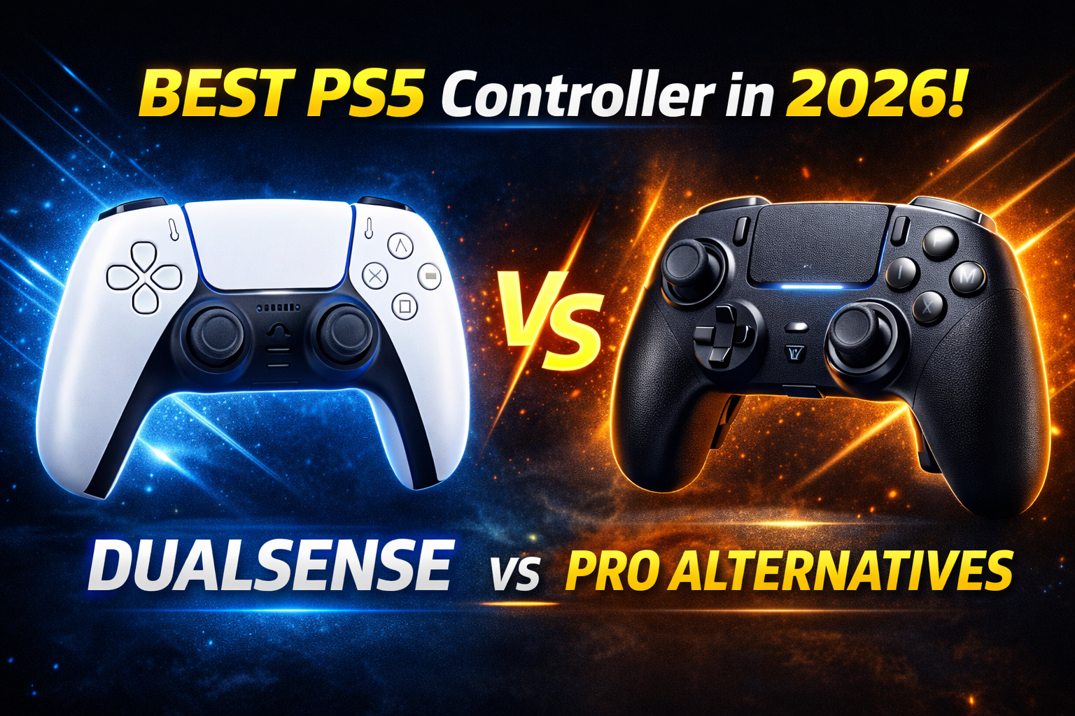 Best PS5 Controller 2026: DualSense vs Pro Alternatives Compared